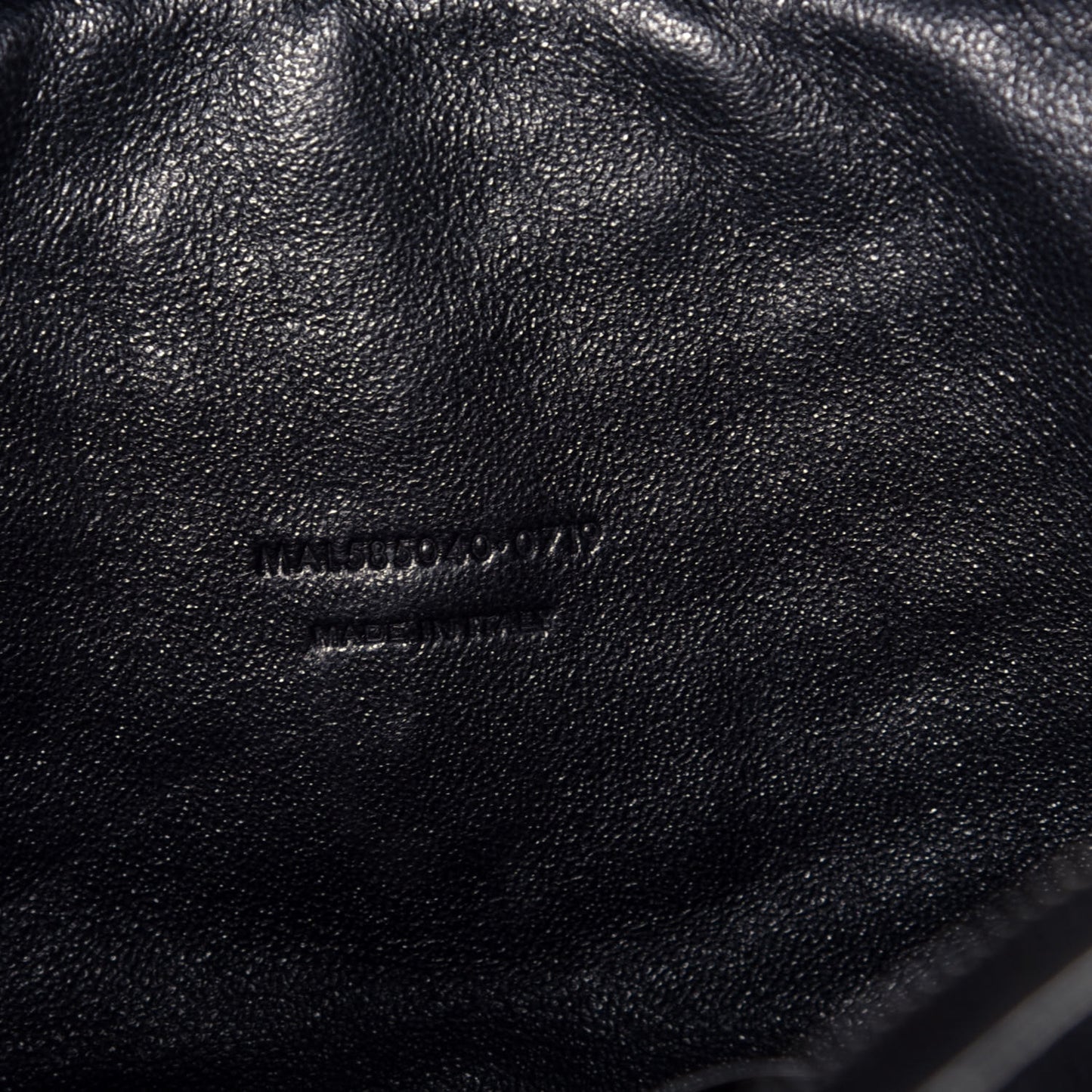 Grain De Poudre Matelasse Monogram Mini Lou Camera Bag Black
