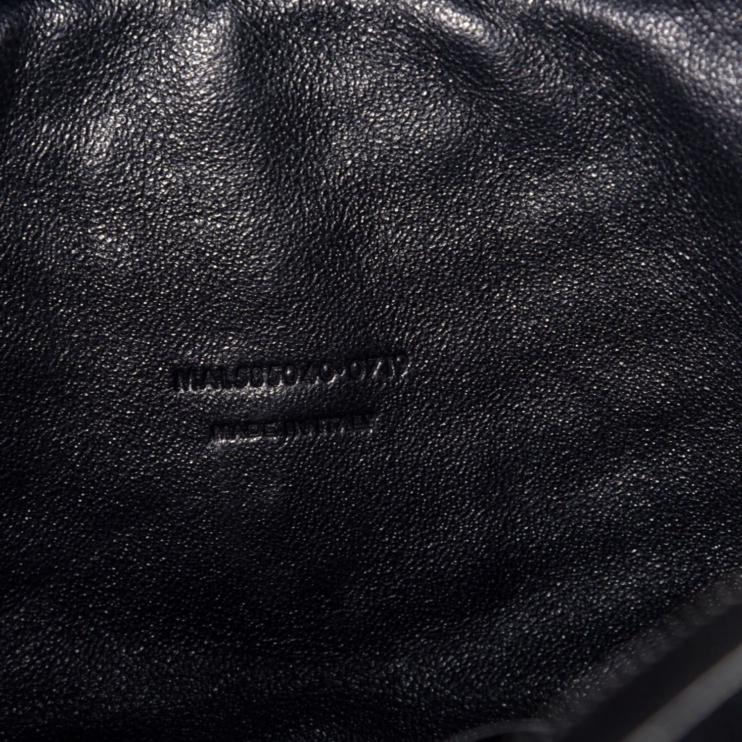 Saint Laurent Grain De Poudre Matelasse Monogram Mini Lou Camera Bag Black 7 of 9