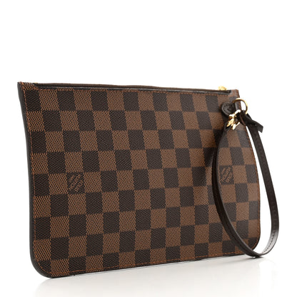 Louis Vuitton Damier Ebene Neverfull MM GM Pochette 3 of 7