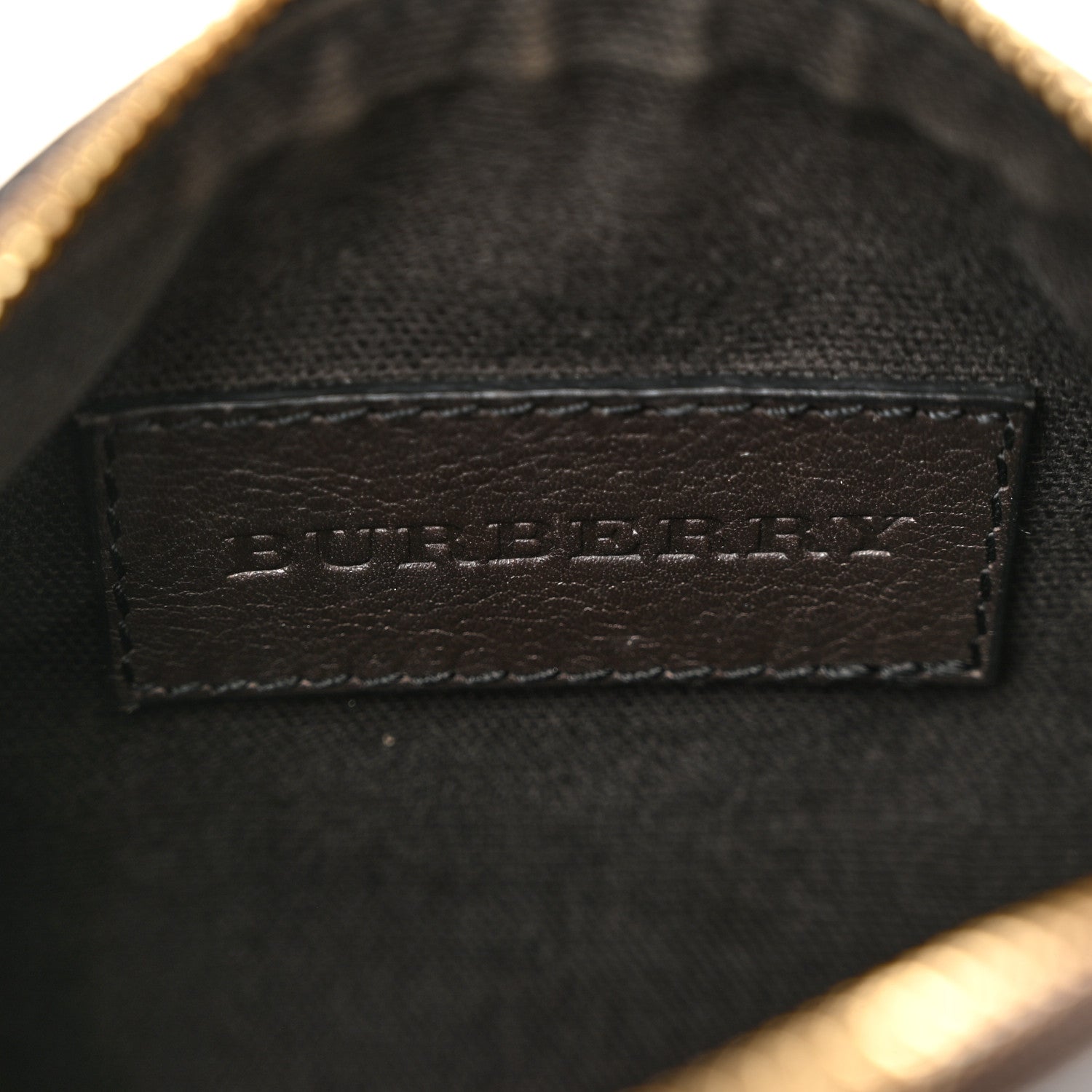 Burberry Haymarket Check Mini Blaze Crossbody Bag Chocolate 6 of 12