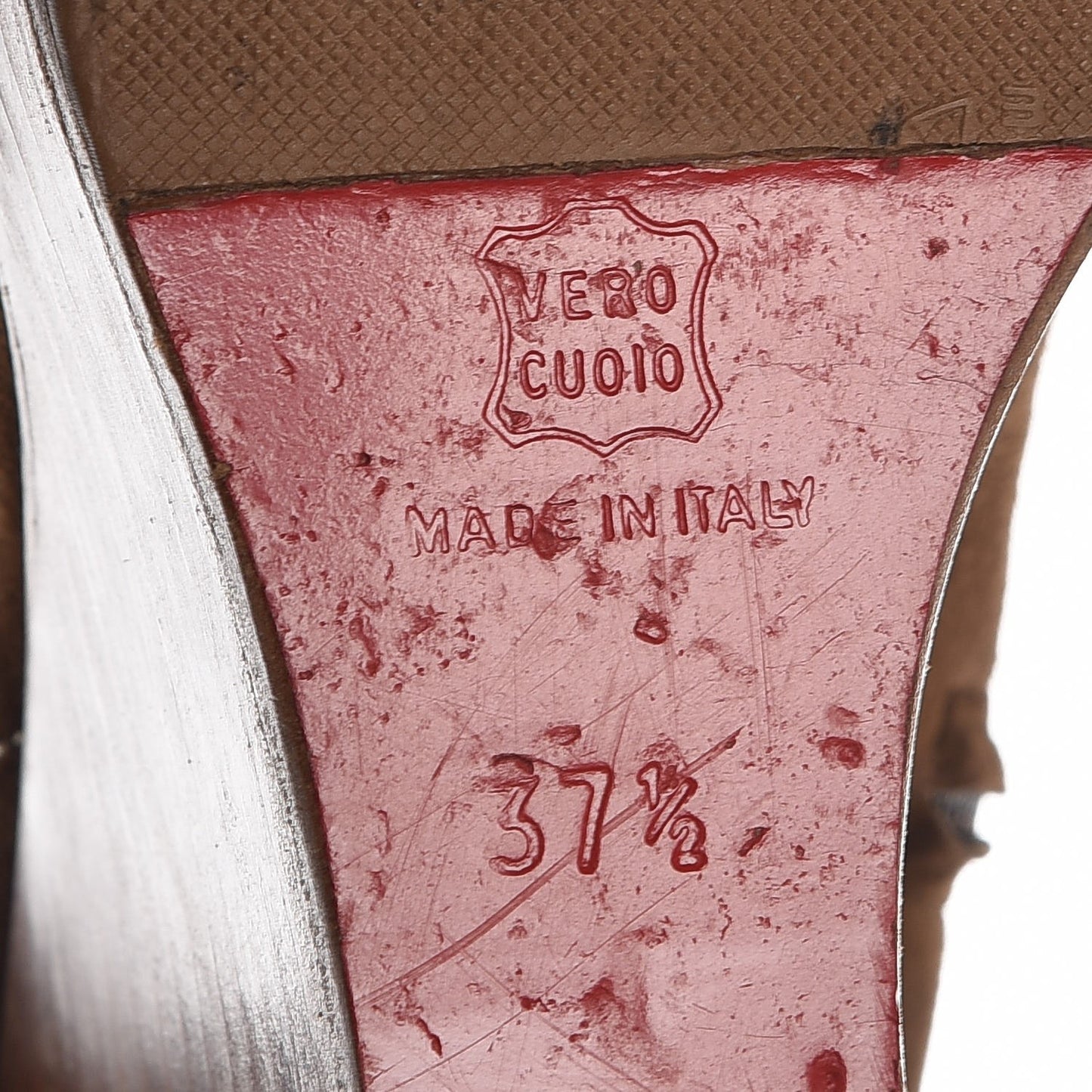 Suede Love Story Wedge Boots 37.5