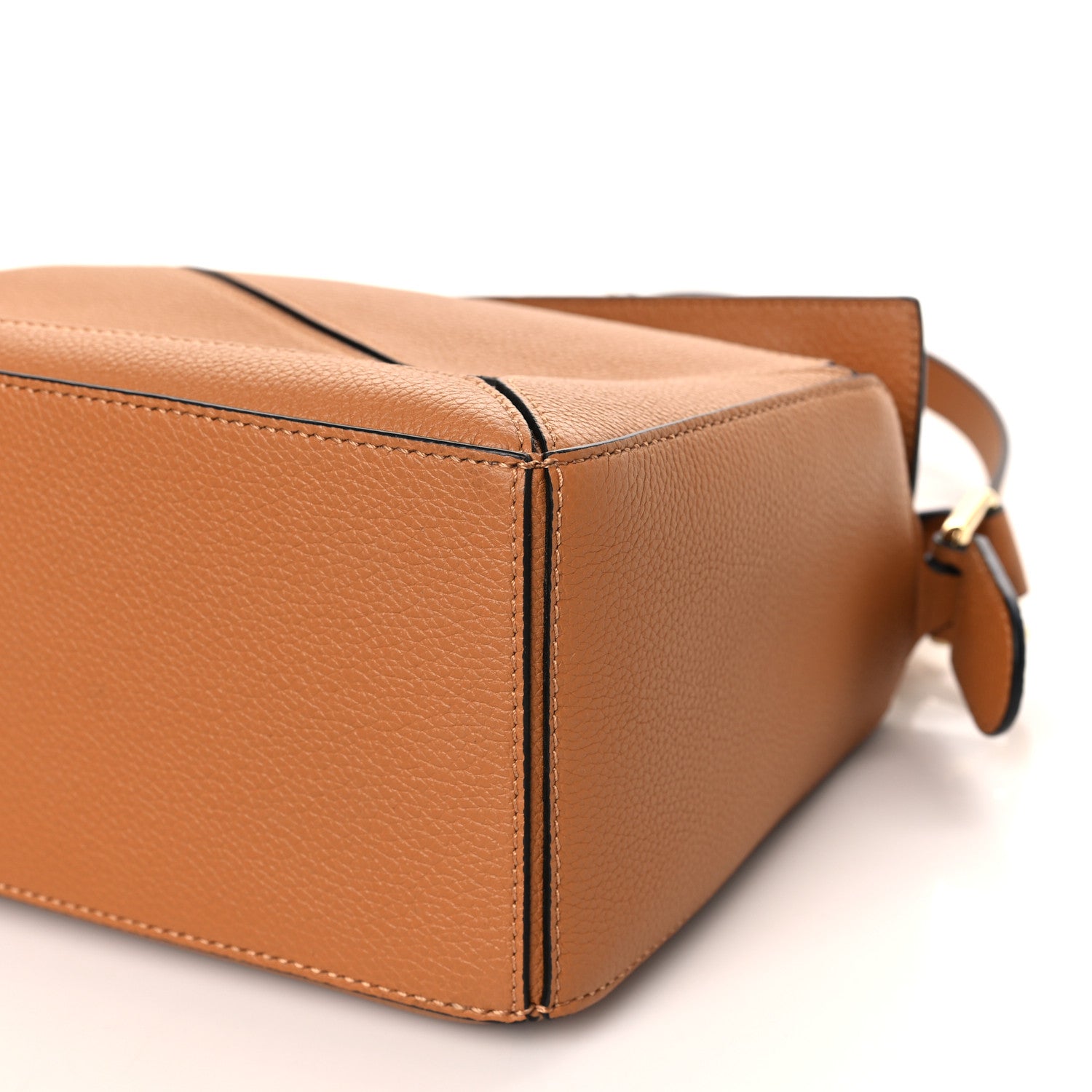 Loewe Soft Grained Calfskin Small Puzzle Bag Light Caramel 8 of 8