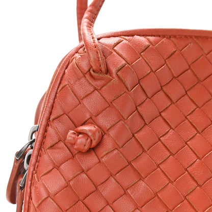 Bottega Veneta Nappa Intrecciato Nodini Crossbody Messenger Terracota 13 of 14