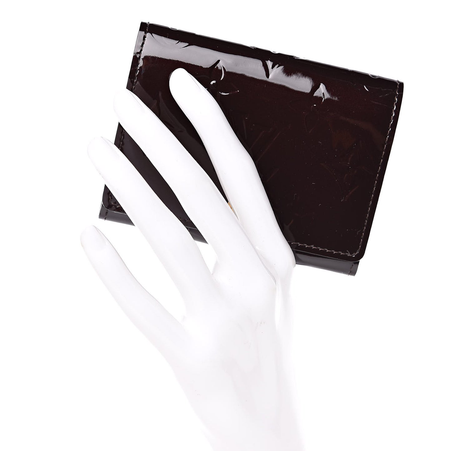 Vernis Business Card Holder Amarante