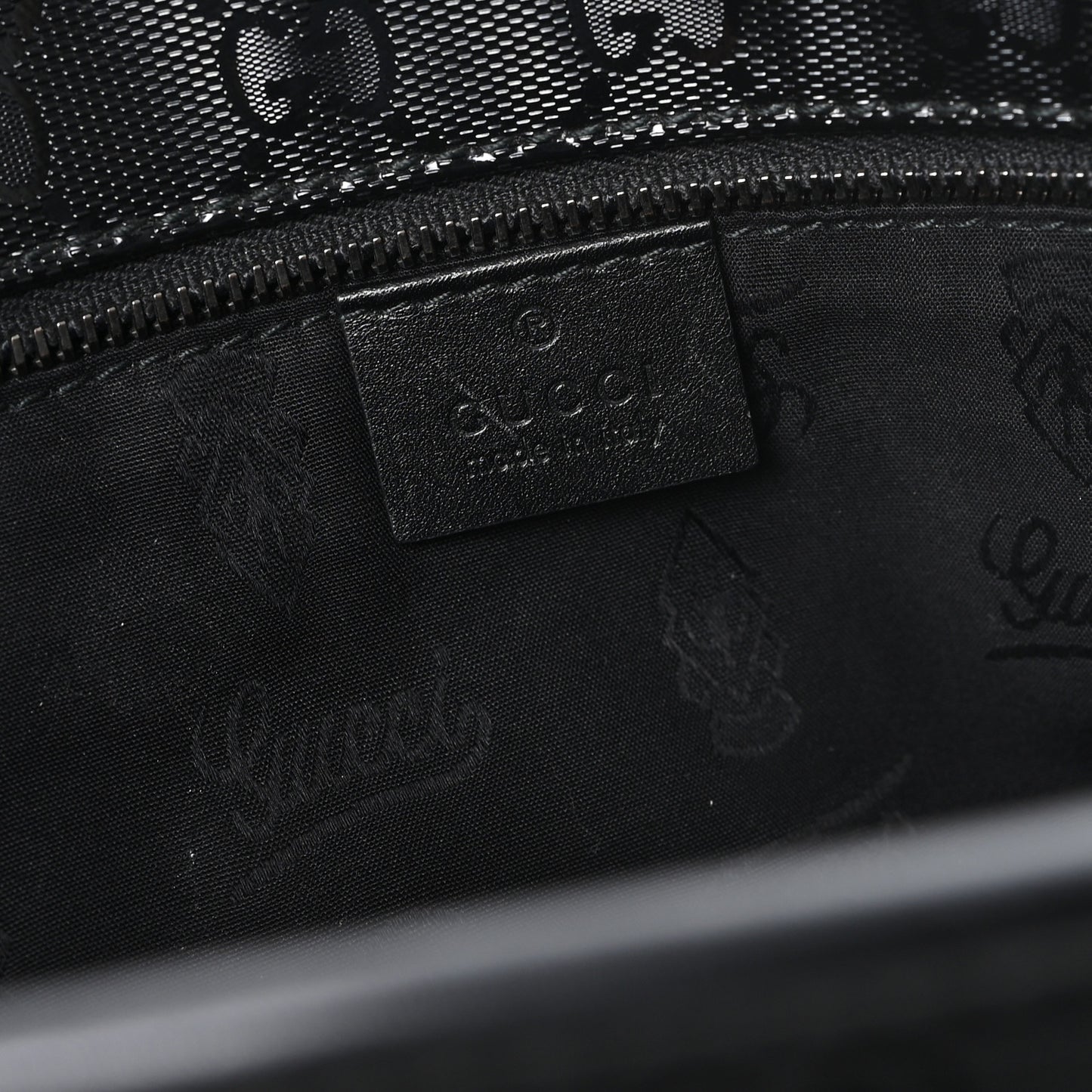 Imprime Monogram Small Joy Tote Black