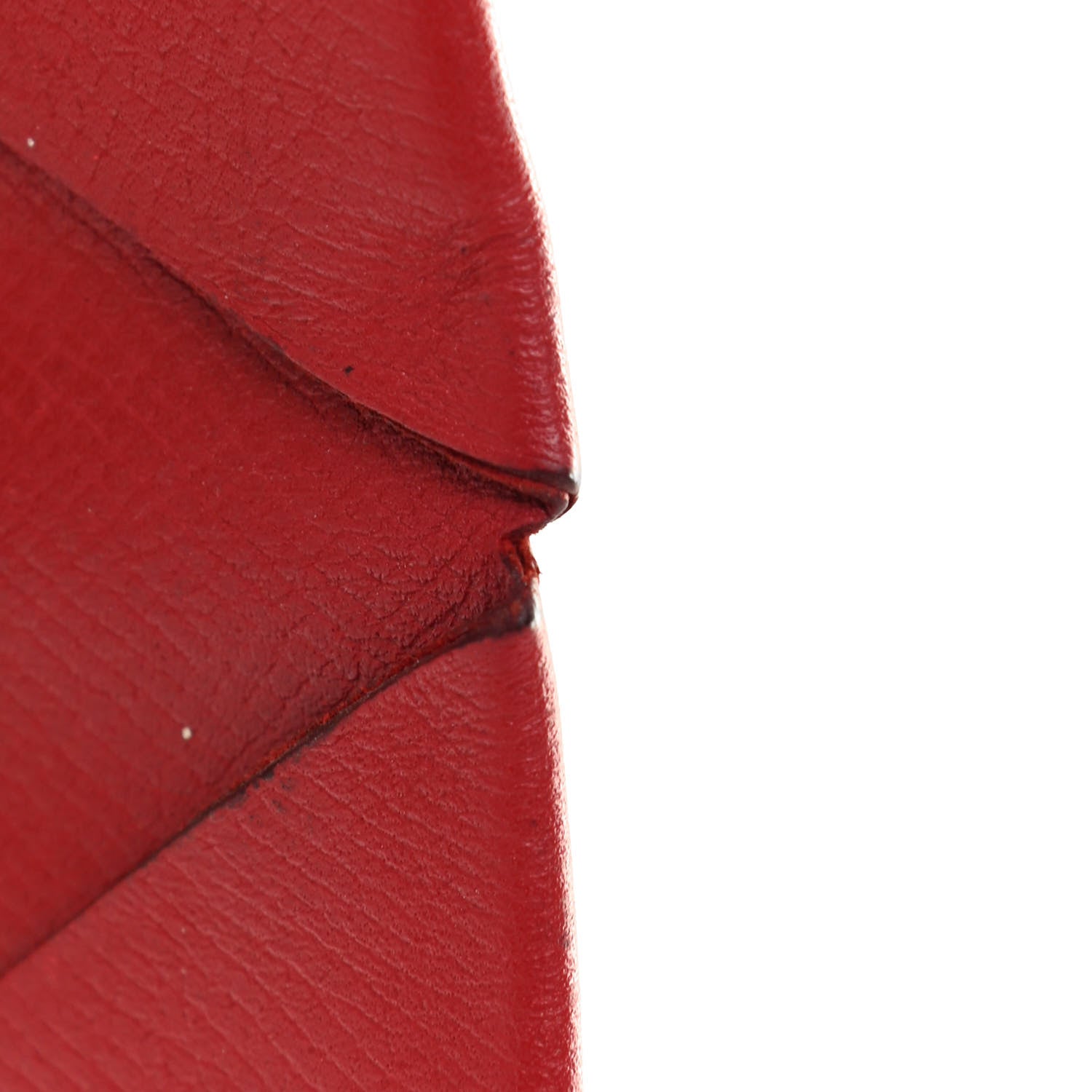 Hermes Epsom Calvi Card Case Rouge Garance 10 of 13
