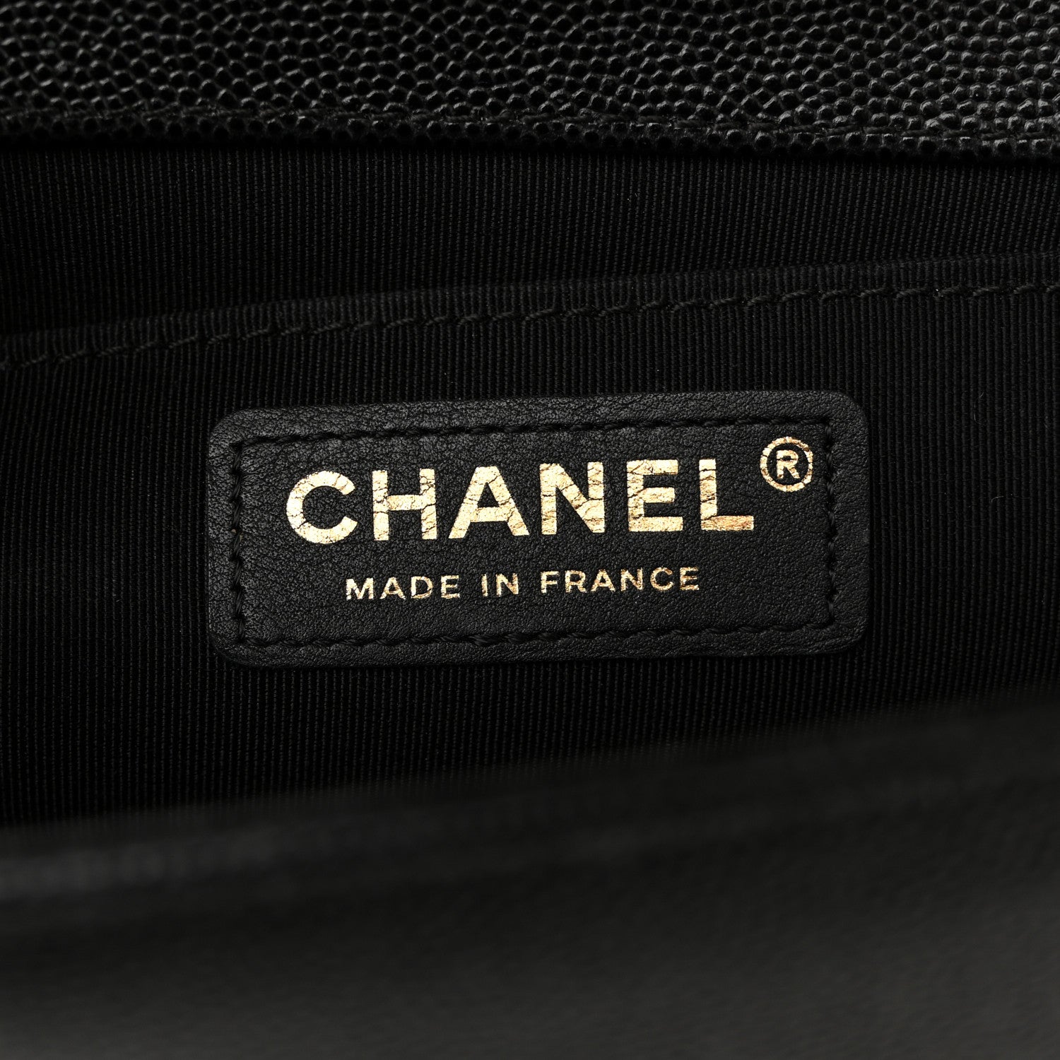 Chanel Caviar Quilted Medium Boy Flap Black 6 of 15