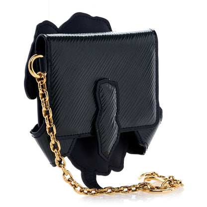 Louis Vuitton Calfskin Epi Catogram Dog Card Holder Gris 3 of 6