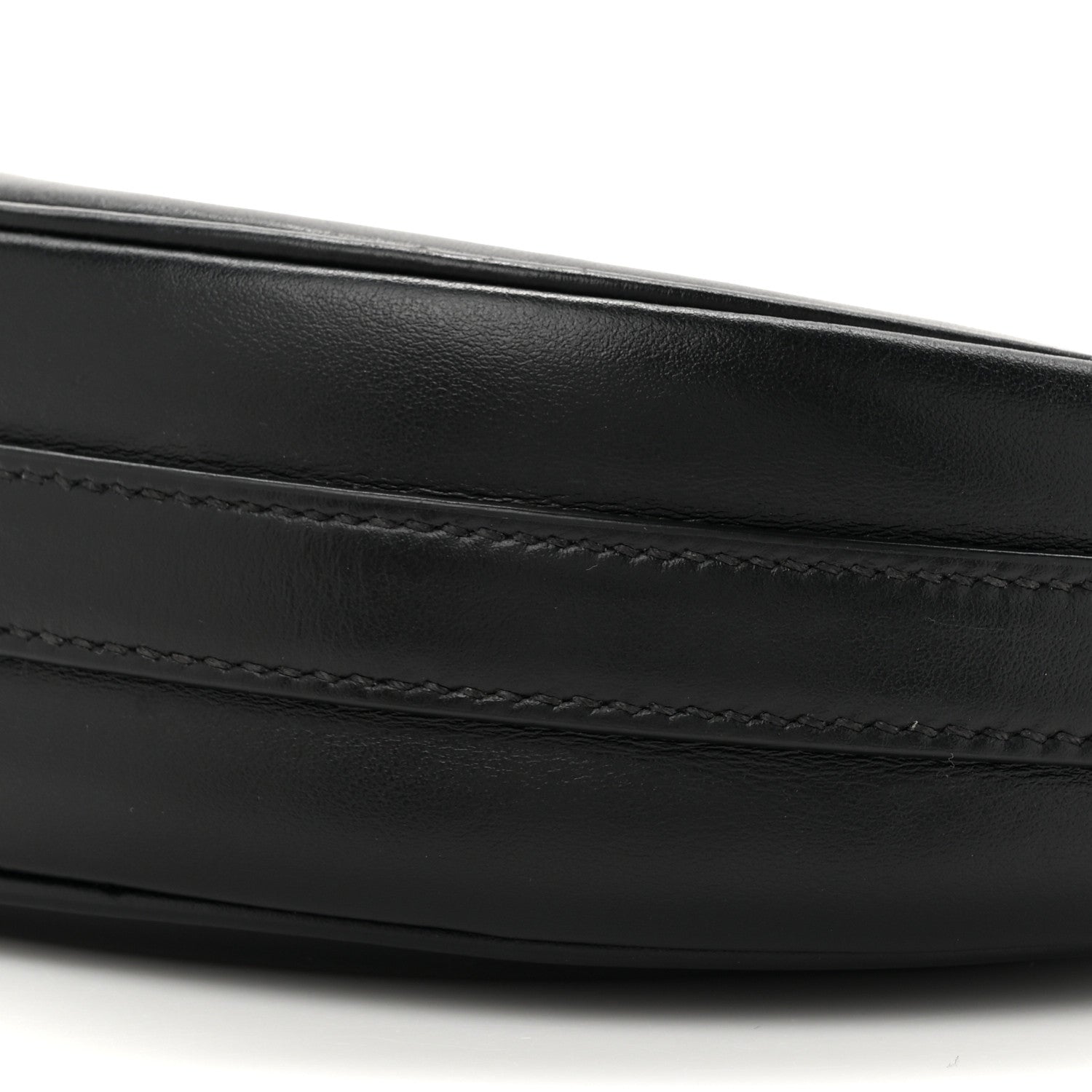 Prada Soft Calfskin Arque Shoulder Bag Black 8 of 10