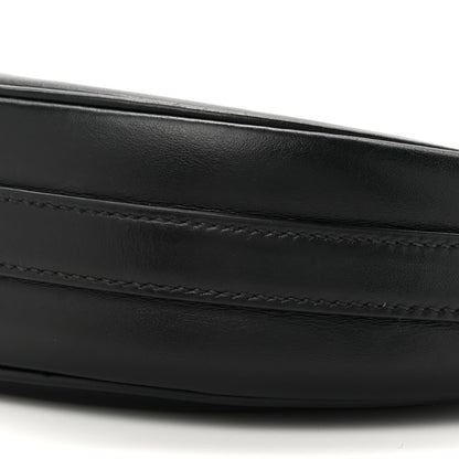 Prada Soft Calfskin Arque Shoulder Bag Black 8 of 10