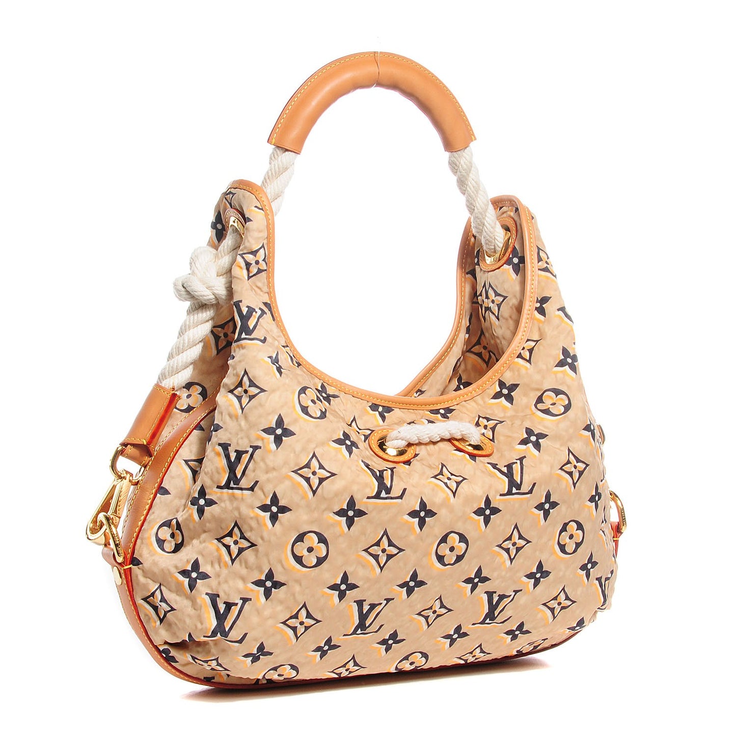Nylon Monogram Cruise Bulles MM Natural