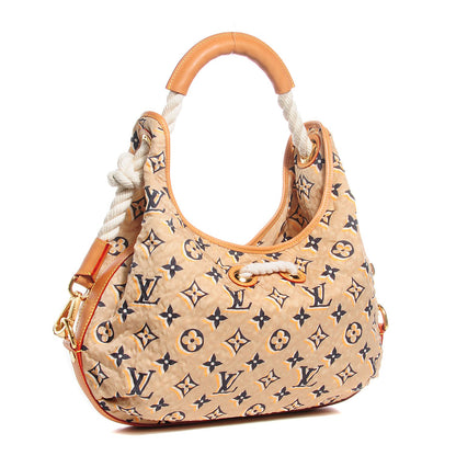 Louis Vuitton Nylon Monogram Cruise Bulles MM Natural 3 of 7