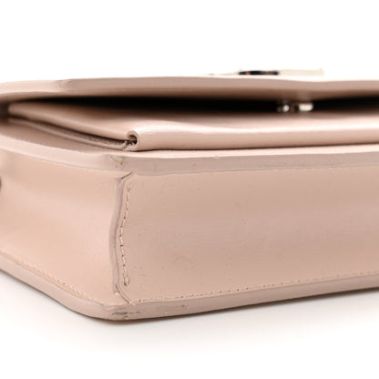 Saint Laurent Calfskin Monogram Sunset Top Handle Chain Wallet Light Pink 8 of 9
