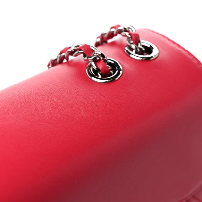 Chanel Calfskin Mini Tramezzo Flap Red 15 of 16