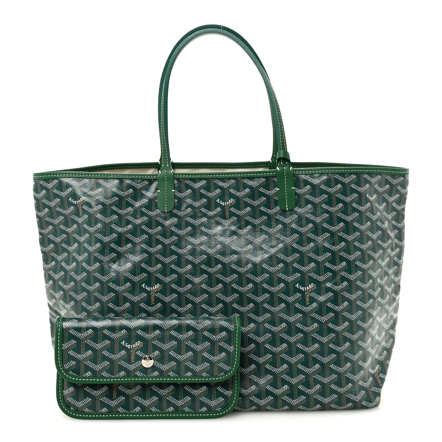 Goyard Goyardine Saint Louis PM Green 3 of 9