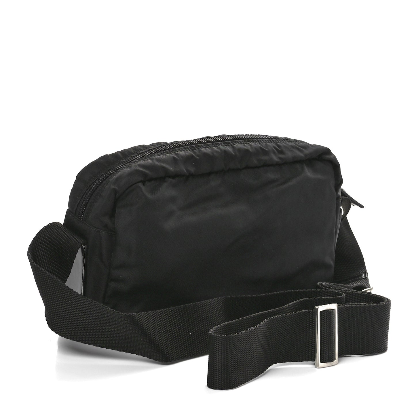 Nylon Tessuto Vela Crossbody Bag Black