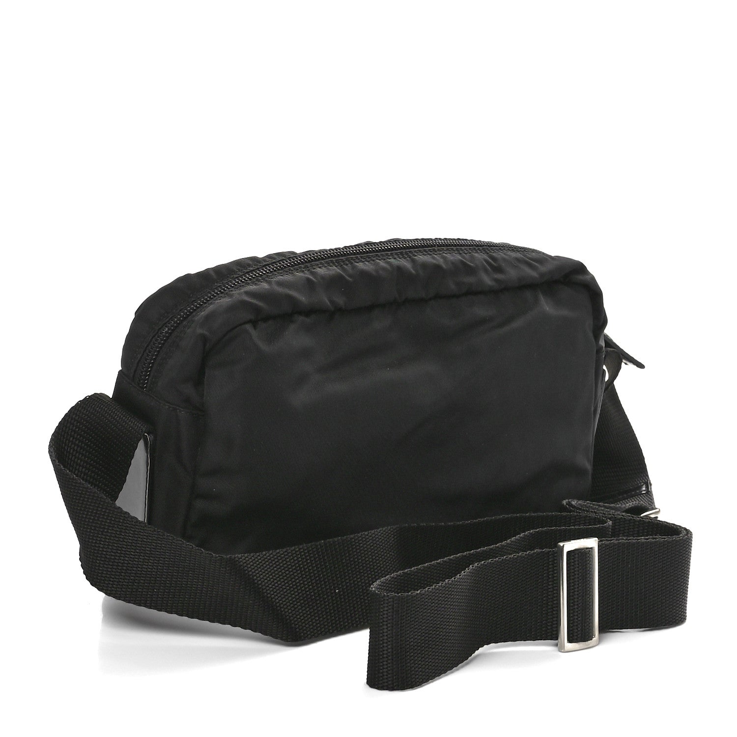 Prada Nylon Tessuto Vela Crossbody Bag Black 2 of 9
