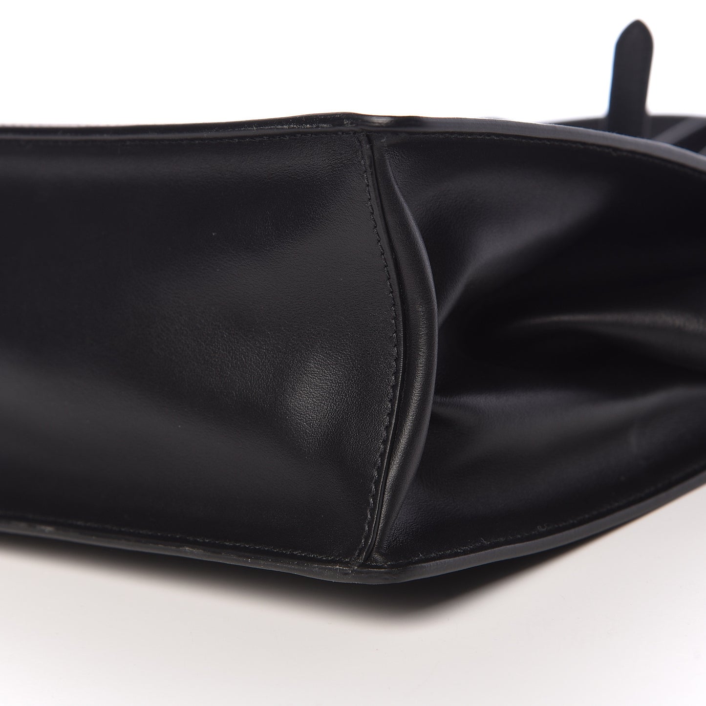 City Calfskin Palm Tree Print Light Frame Bag Black Mare