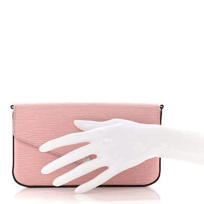 Louis Vuitton Epi Pochette Felicie Rose Ballerine 2 of 6