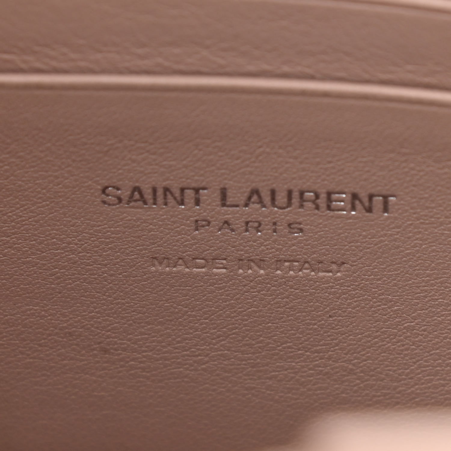 Saint Laurent Calfskin Monogram Toy Cabas Pale Blush 6 of 10