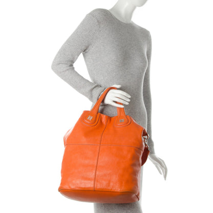 Givenchy Sugar Goatskin North South Nightingale Orange 3 of 12