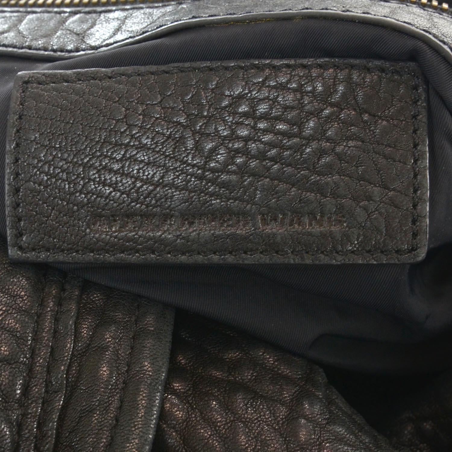 Alexander Wang Leather Rocco w Gold Hardware Black 5 of 6