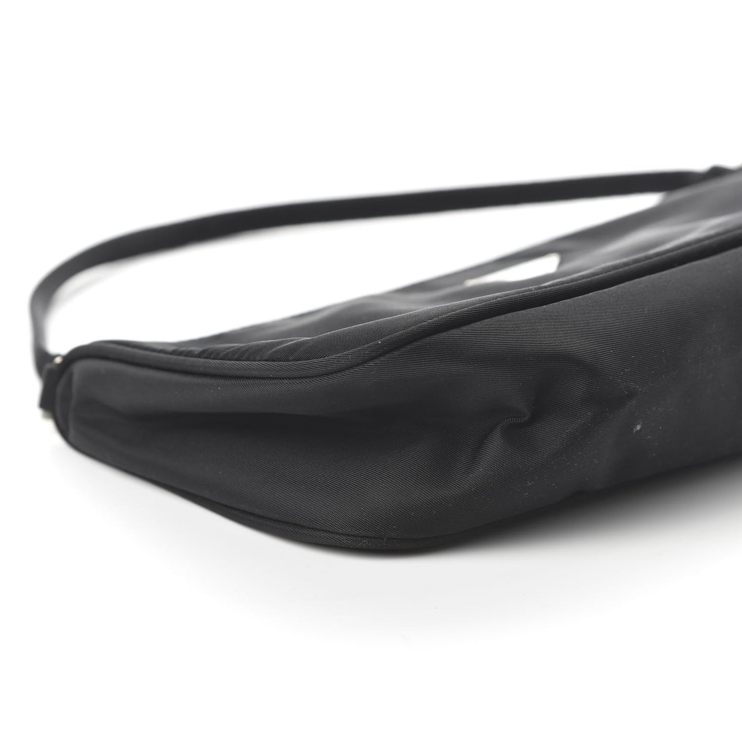 Tessuto Nylon Pochette Bag Black