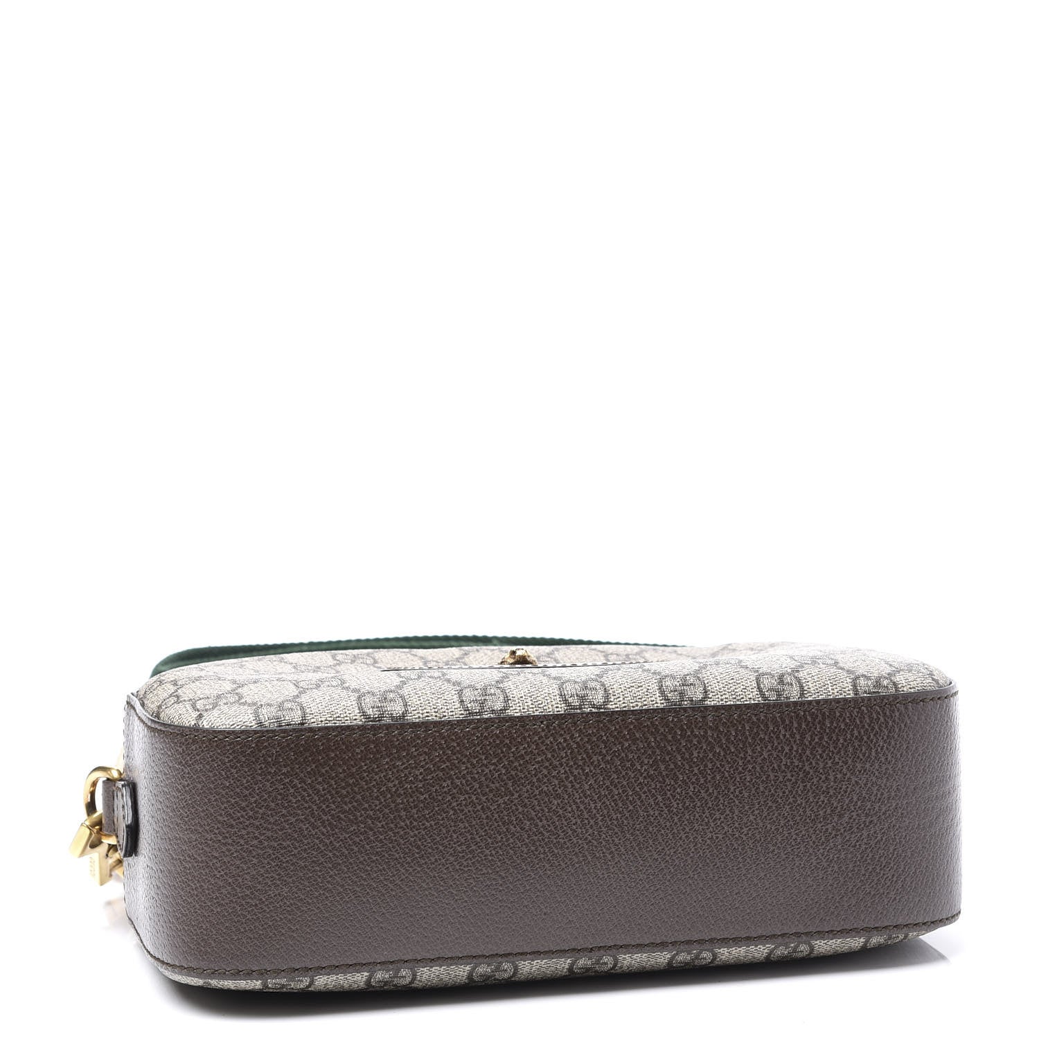 Gucci GG Supreme Monogram Web Neo Vintage Shoulder Bag Beige New Acero Crop 3 of 12