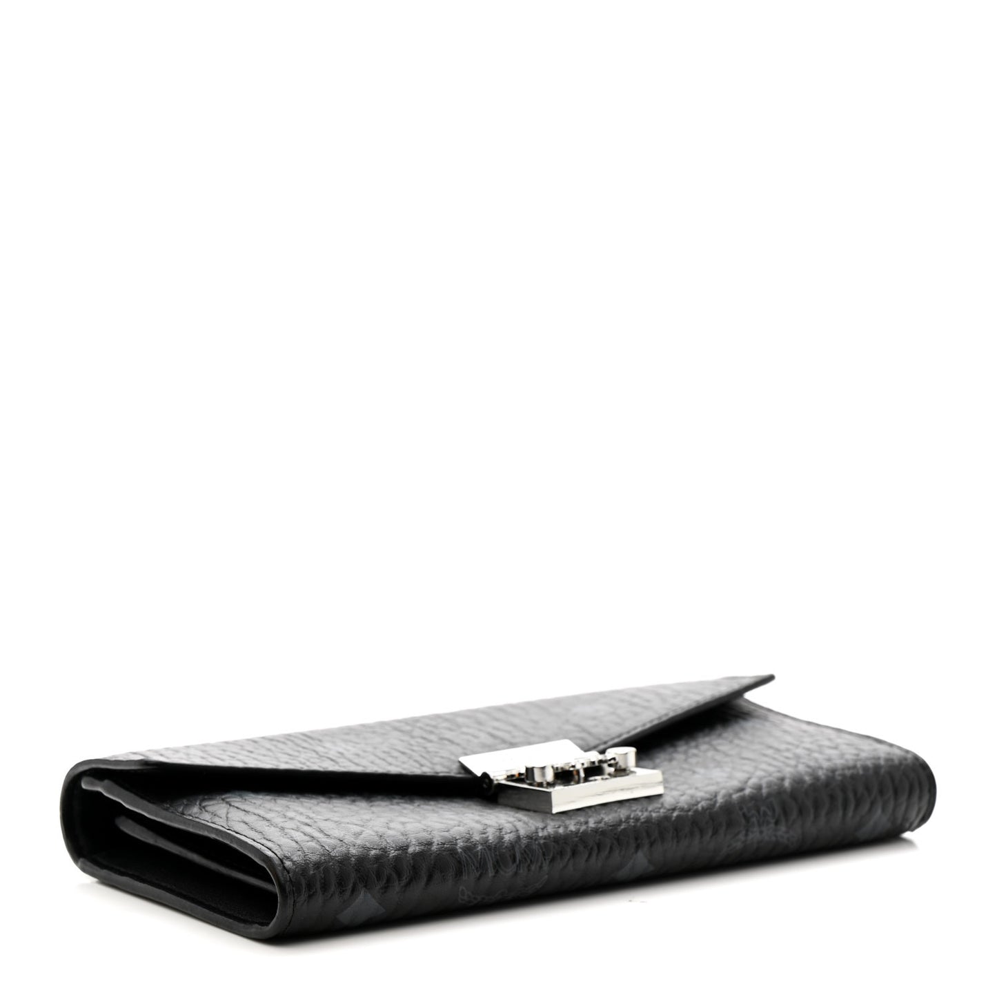 Visetos Large Patricia Wallet On Chain Black