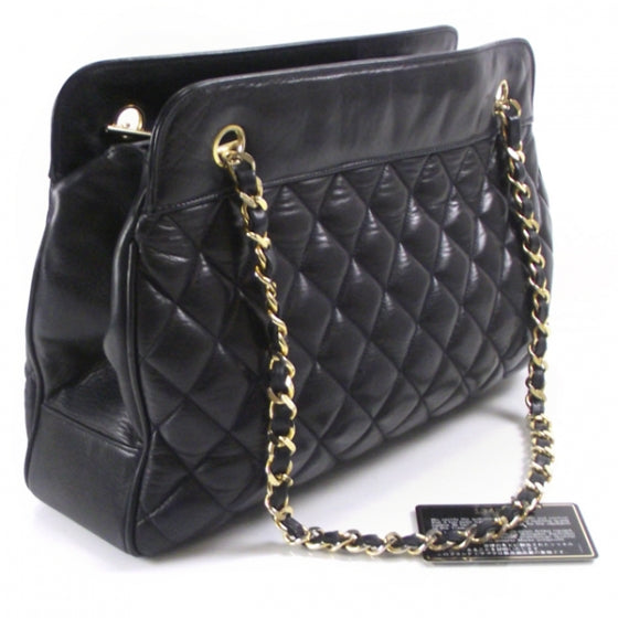 Chanel Vintage Lambskin Quilted Tote 3 of 11