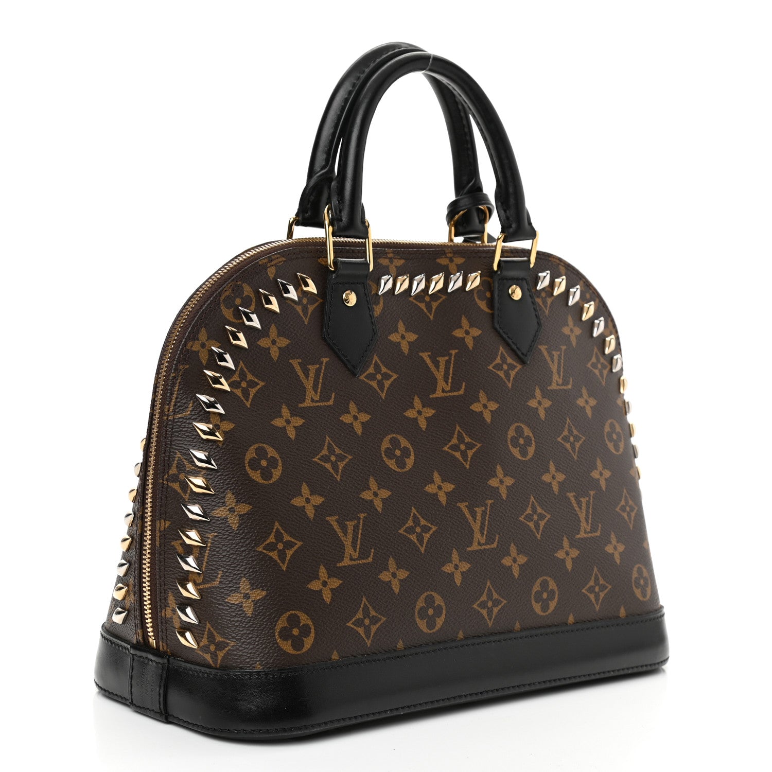 Louis Vuitton Monogram Metal Stones Alma PM 3 of 11