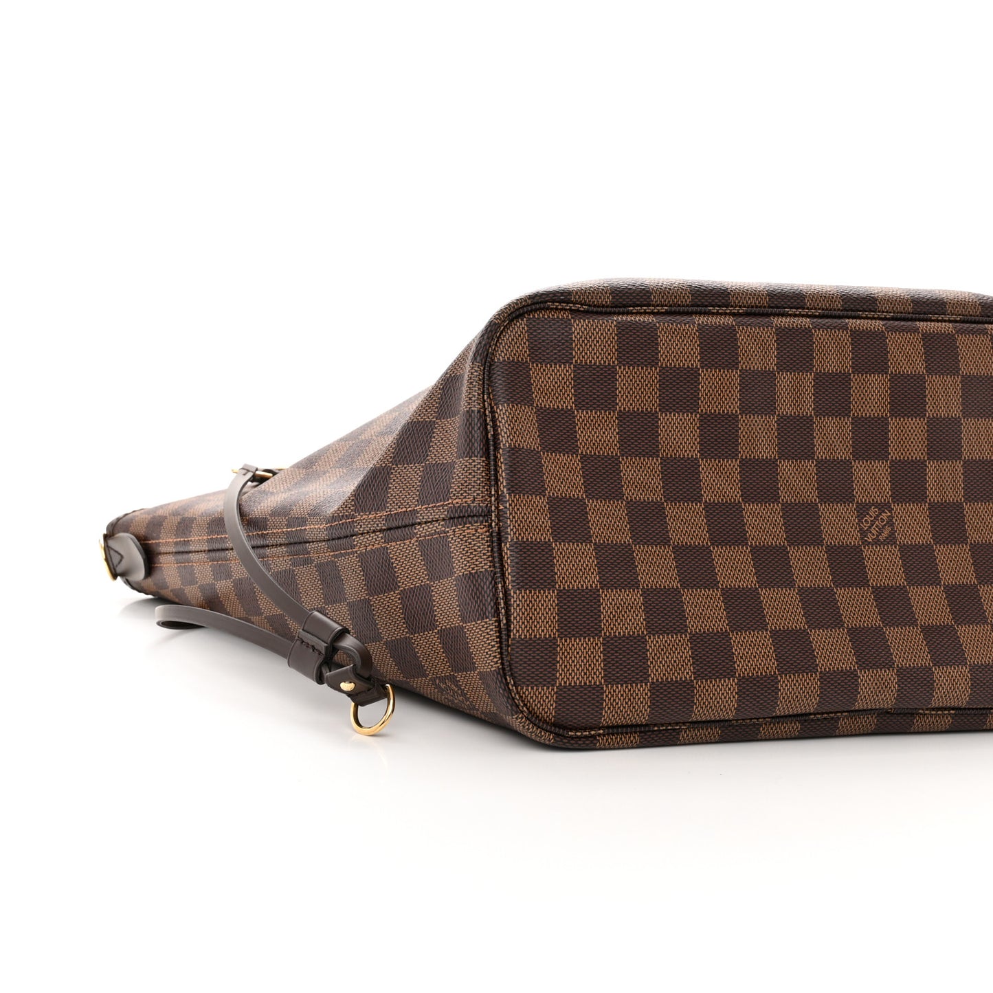 Damier Ebene Neo Neverfull MM Rose Ballerine