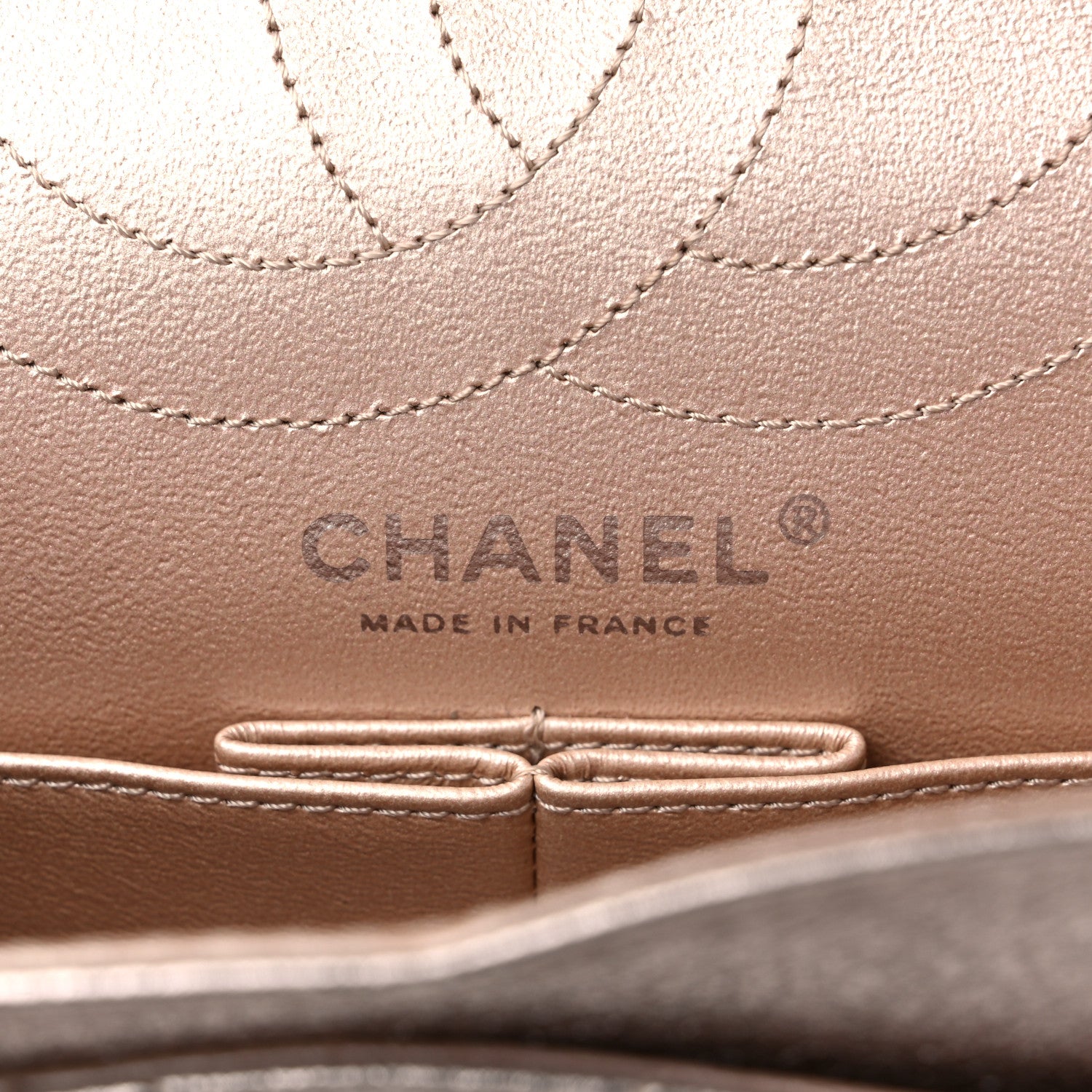 Chanel Metallic Calfskin Quilted 2.55 Reissue 226 Flap Light Pink 5 of 9