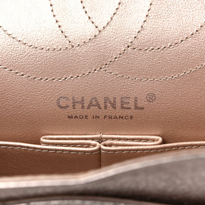 Chanel Metallic Aged Calfskin Quilted 2.55 Reissue 226 Flap Light Pink 5 of 9