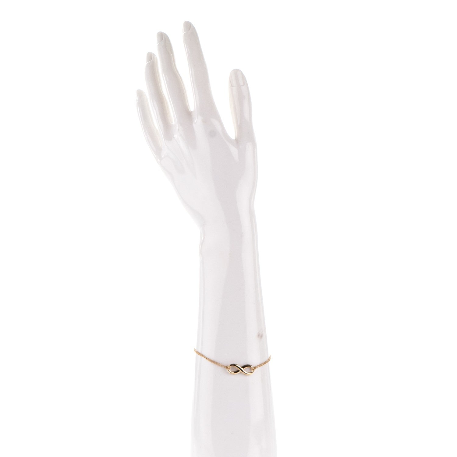 Tiffany 18K Yellow Gold Infinity Bracelet 2 of 6