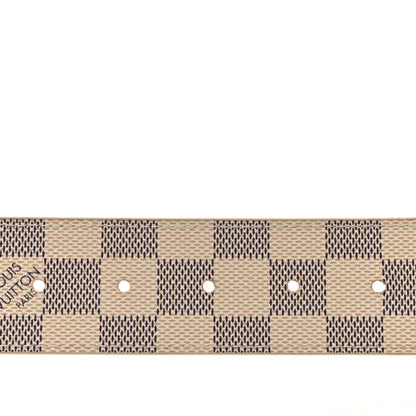 Louis Vuitton Damier Azur LV Initiales Belt 95 38 3 of 8