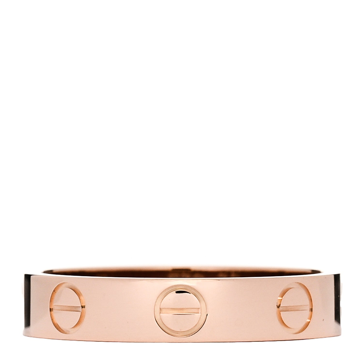 Cartier 18K Pink Gold 3.5mm LOVE Wedding Band Ring 50 5.25 1 of 4