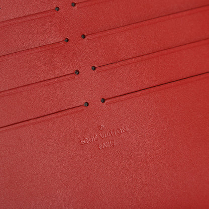 Louis Vuitton Calfskin Felicie Chain Wallet Card Holder Insert 6 of 6