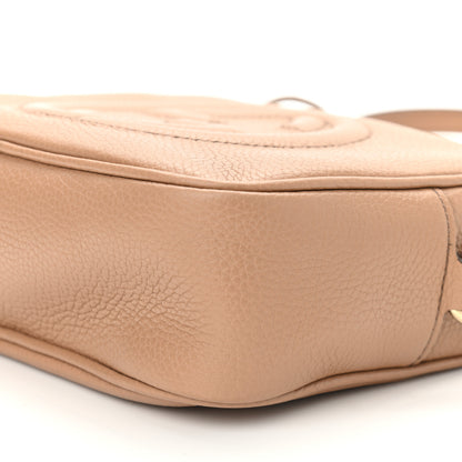 Gucci Pebbled Calfskin Small Soho Disco Bag Rose Beige 11 of 11