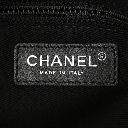 Chanel PVC Tweed Patchwork Medium Single Flap Black 6 of 10