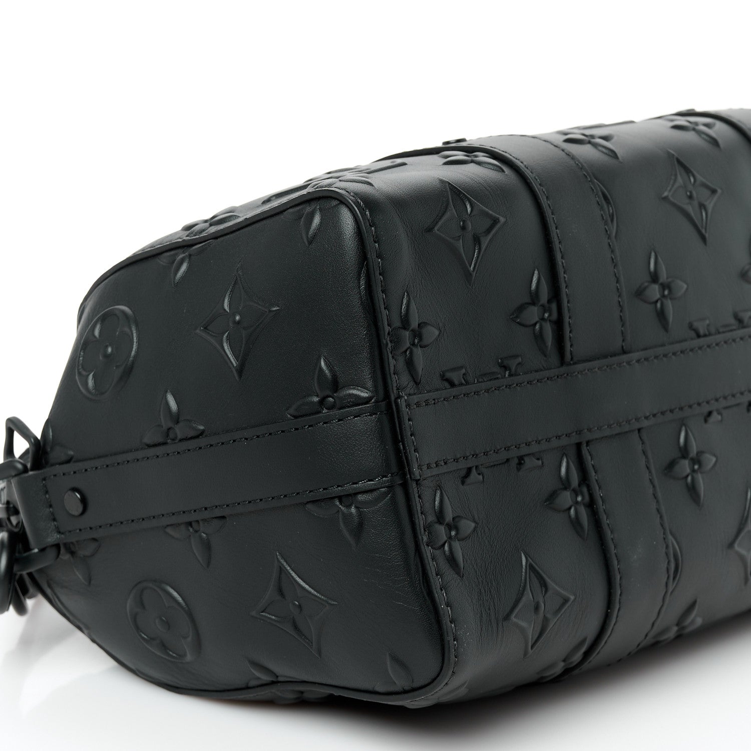 Louis Vuitton Monogram Seal City Keepall Black 9 of 10