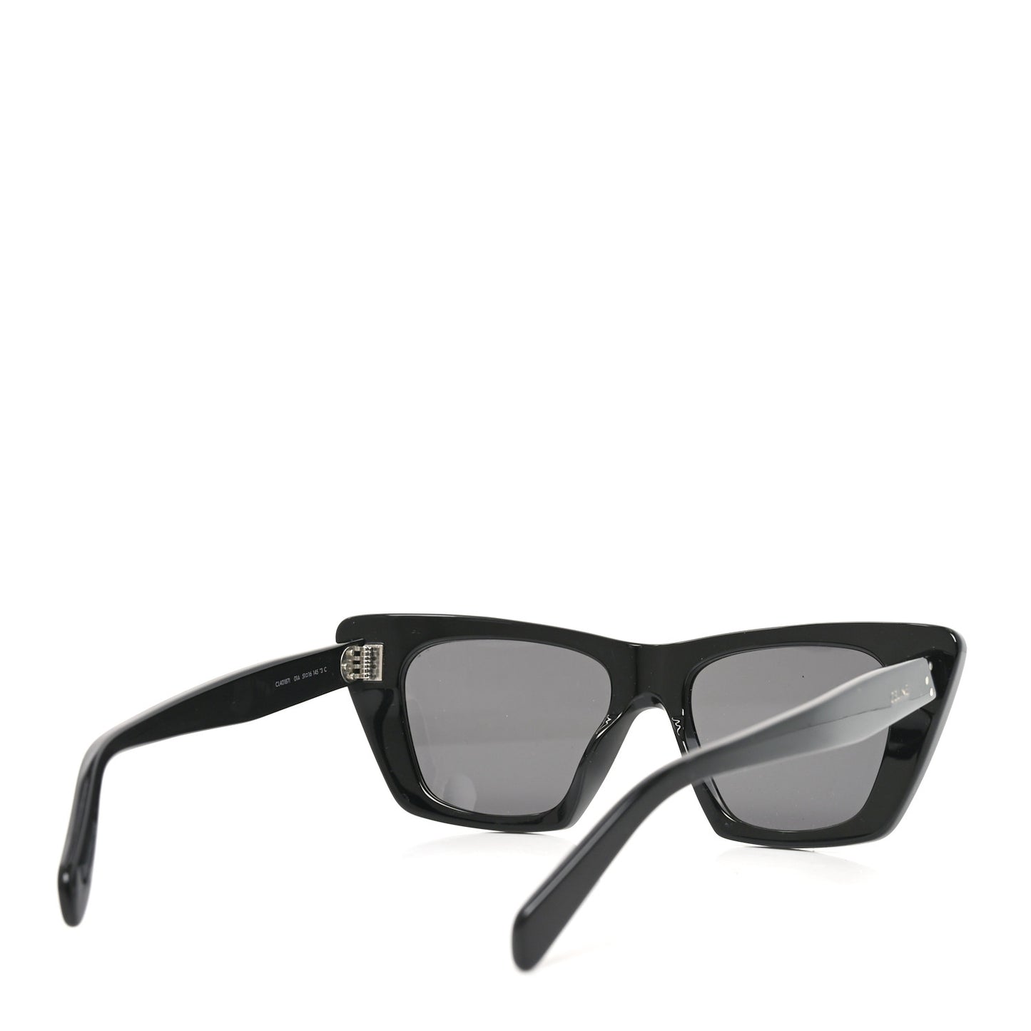 Acetate Cat Eye Sunglasses CL40187I Black