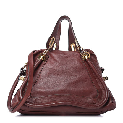 Chloe Calfskin Medium Paraty Burgundy 1 of 12