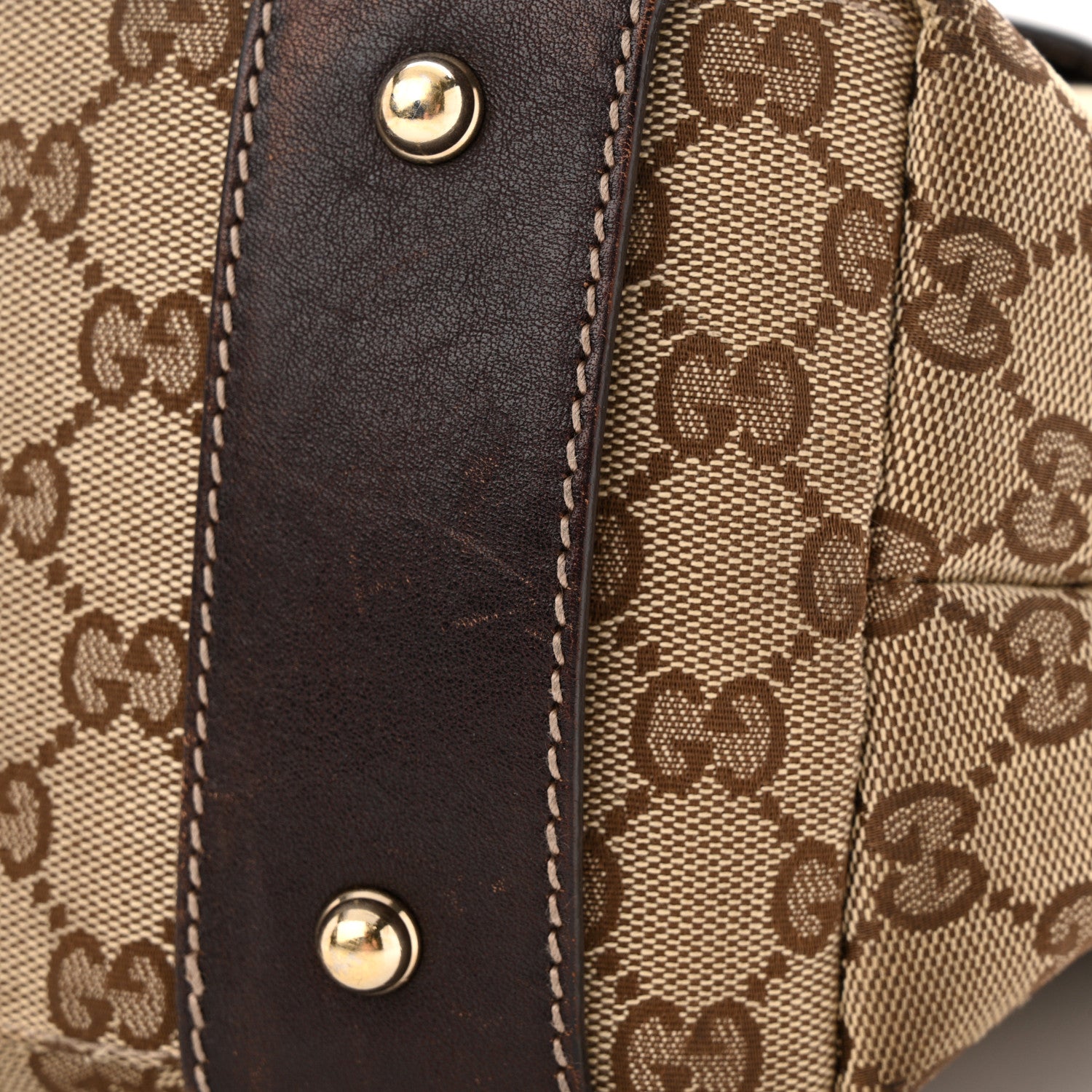 Gucci Monogram Medium Pelham Shoulder Bag Dark Brown 13 of 17