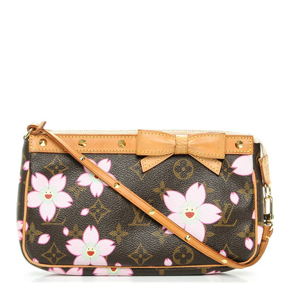 Louis Vuitton Monogram Cherry Blossom Pochette Accessories Brown 1 of 6