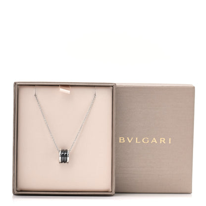 Bulgari Sterling Silver Ceramic Save The Children Pendant Necklace 9 of 9