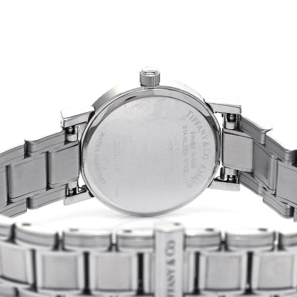 Tiffany Stainless Steel 25mm Atlas Quartz Watch Black 4 of 4