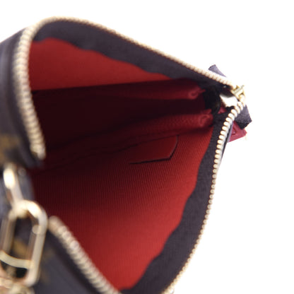 Louis Vuitton Monogram 2020 Christmas Animation Bumper Cars Mini Pochette Accessories Coquelicot 7 of 7