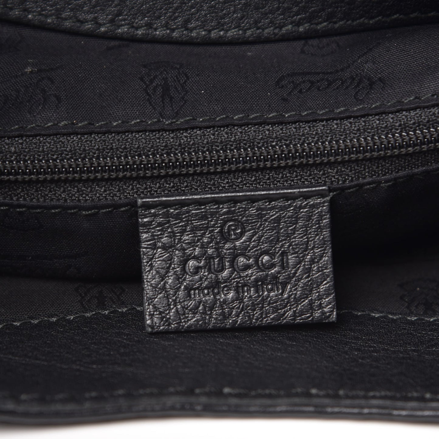 Guccissima Large New Ladies Web Hobo Black