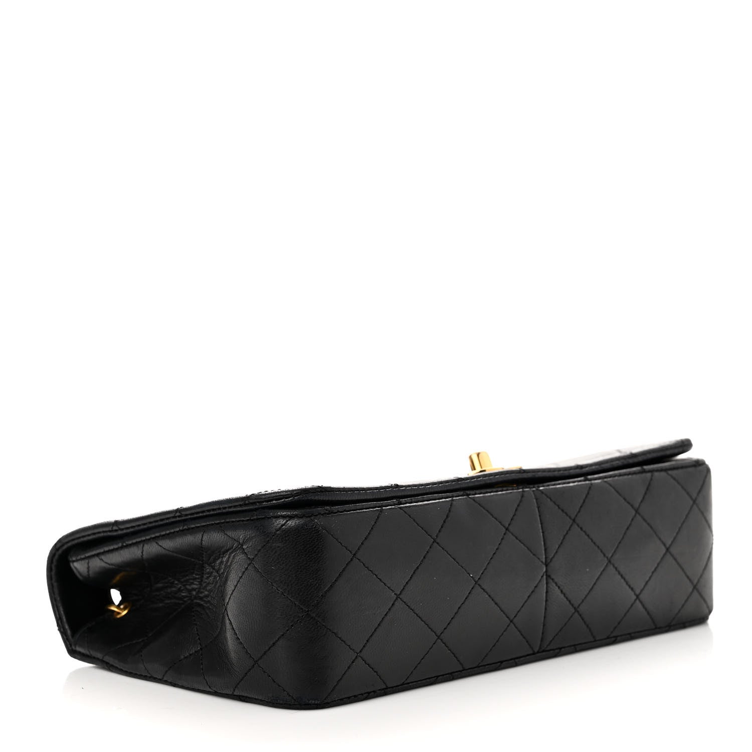Chanel Lambskin Quilted Small Single Flap Black 4 of 11